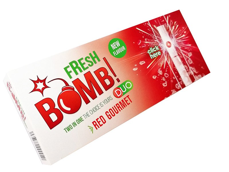 Fresh Bomb - 100 Hülsen - Red Gourmet