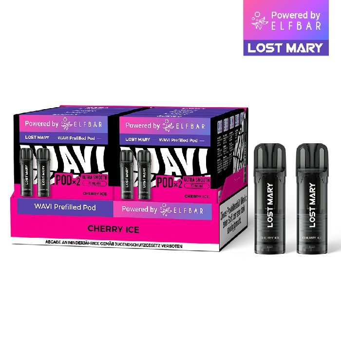 Lost Mary - Wavi - Prefilled Pods - Cherry Ice - 20mg