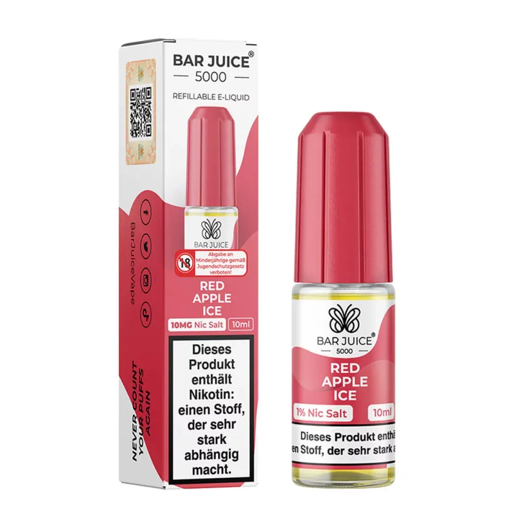Bar Juice 5000 - Red Apple Ice - 10ml - 20mg