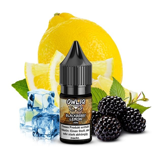 OWLIQ - Blackberry Lemon - Nikotinsalz Liquid - 10ml - 10mg