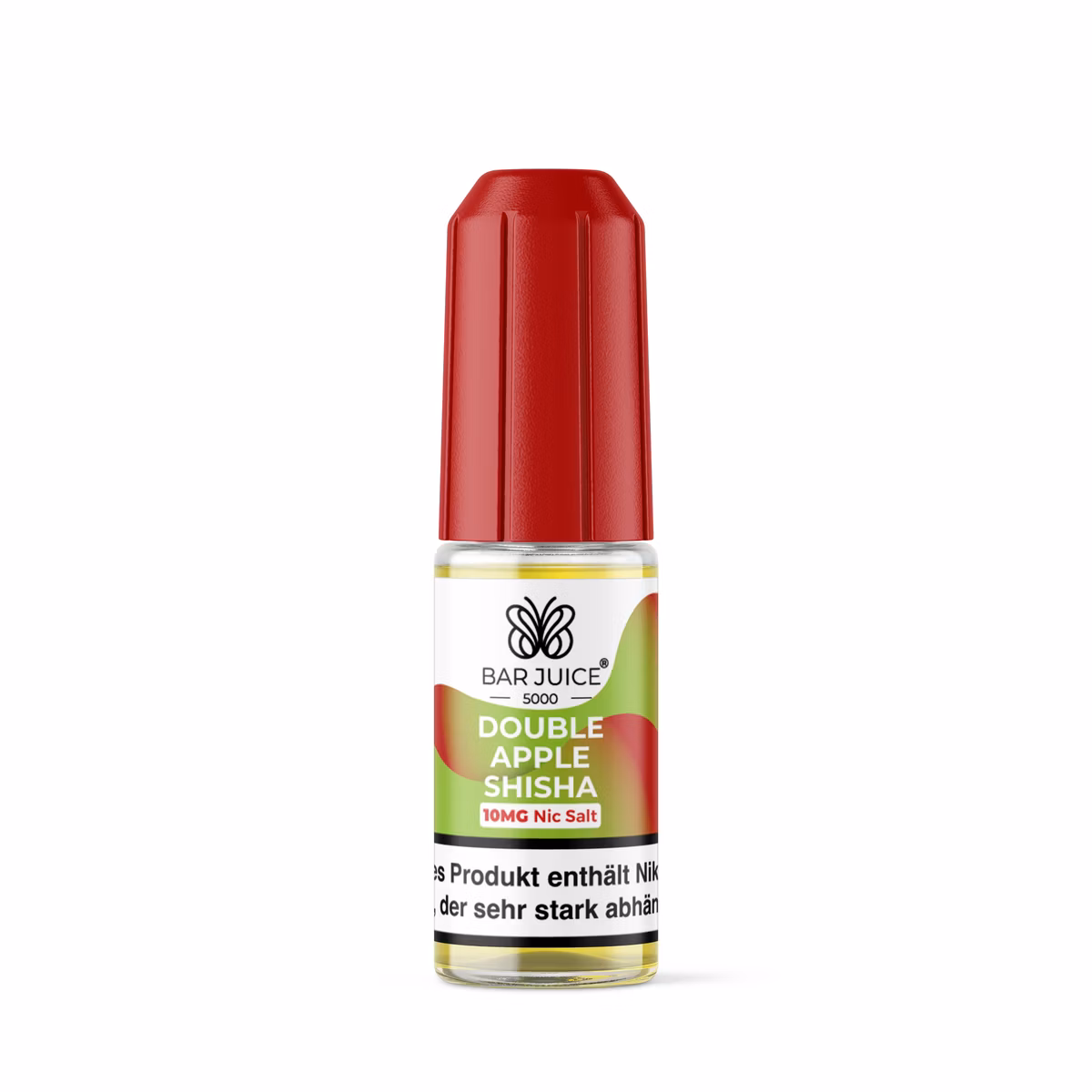 Bar Juice - 5000 - Shisha Double Apple | Inhalt : 10ml | Nikotinsalz-Stärke : 10mg | Paketgröße : 1er Packung Bar Juice - 5000 - Shisha Double Apple | Inhalt : 10ml | Nikotinsalz-Stärke : 10mg | Paketgröße : 1er Packung