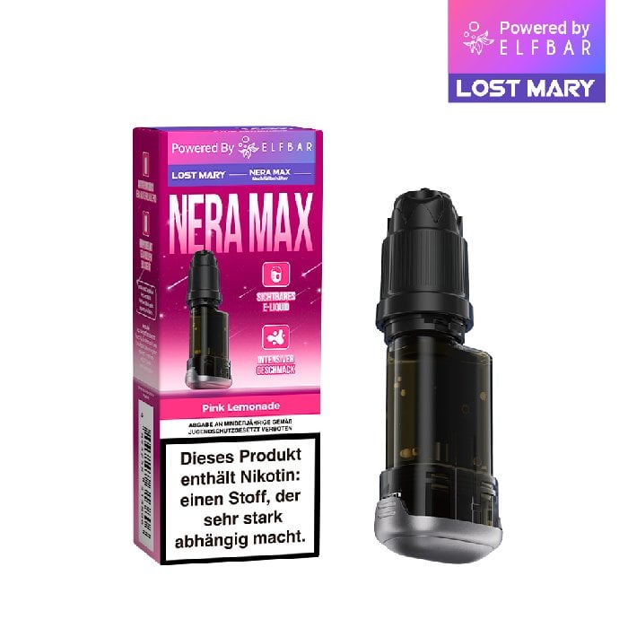 Lost Mary - Nera Max - Nachfülltank - Pink Lemonade
