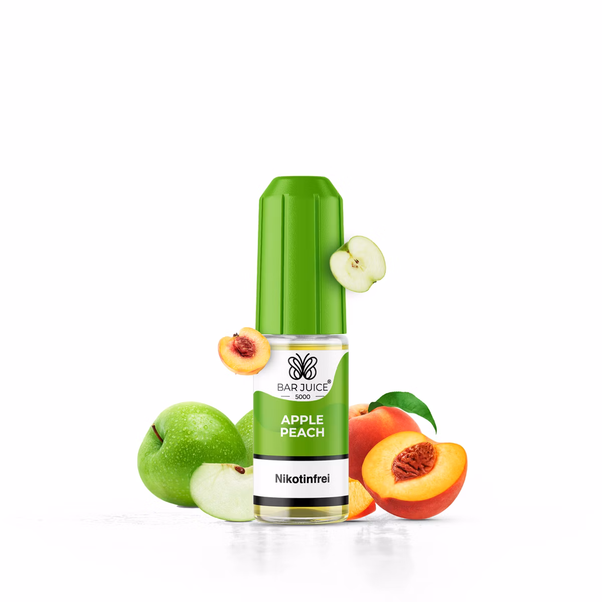 Bar Juice - 5000 - Apple Peach | Inhalt : 10ml | Nikotinsalz-Stärke : 0mg | Paketgröße : 1er Packung Bar Juice - 5000 - Apple Peach | Inhalt : 10ml | Nikotinsalz-Stärke : 0mg | Paketgröße : 1er Packung