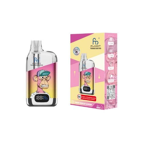 RandM - Tornado Box - 12000 - Pod Kit - Yellow pink