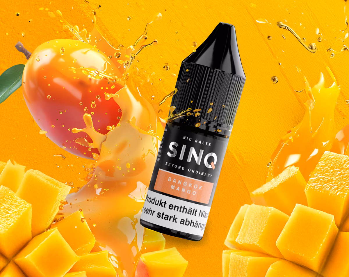 SINQ - Bangkok Mango - Nikotinsalz Liquids - 10ml - 20mg SINQ - Bangkok Mango - Nikotinsalz Liquids - 10ml - 20mg