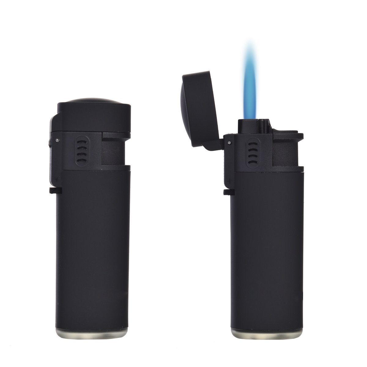 PROF - Full Black - Rubber Grenade - Jetflame Feuerzeug