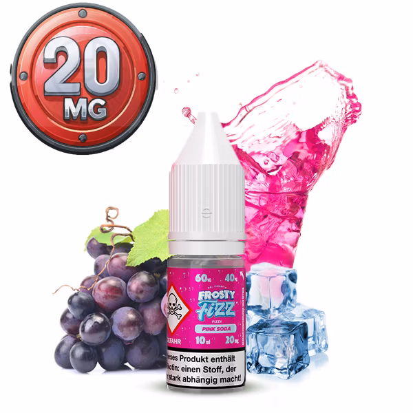 Dr. Frost - Fizzy Pink Soda - Nikotinsalz Liquid 10ml 20mg