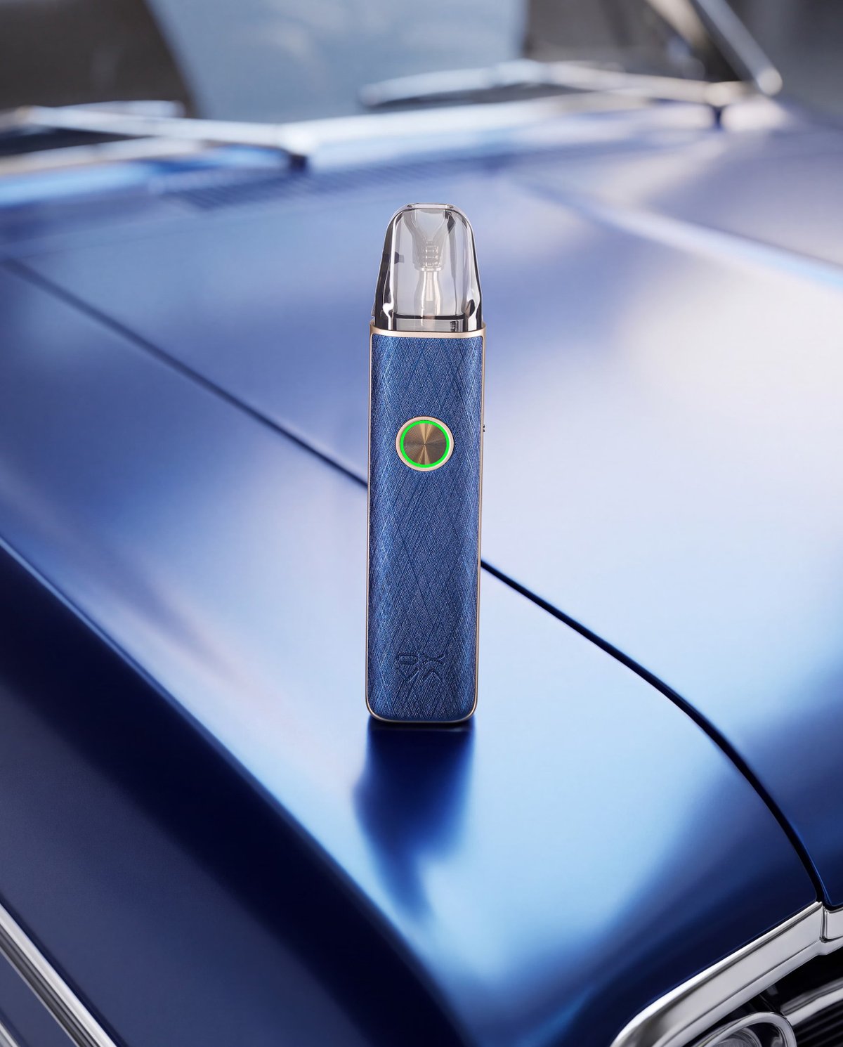OXVA Xlim 4 Pod Kit Silken Blue Leather