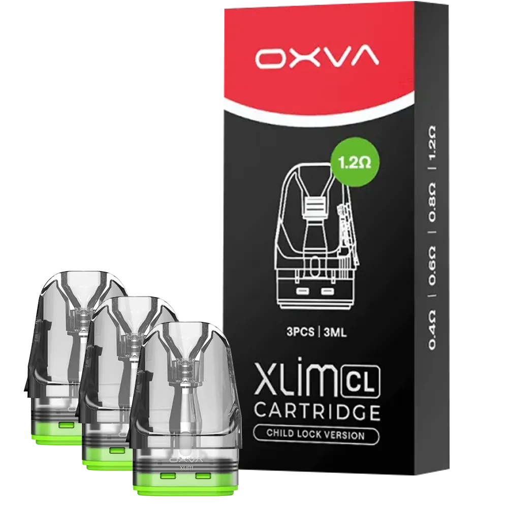 OXVA - Xlim Pro - Pod Tank Verdampfer - 3er Paket - 3ml Top Fill - 1.2 Ohm