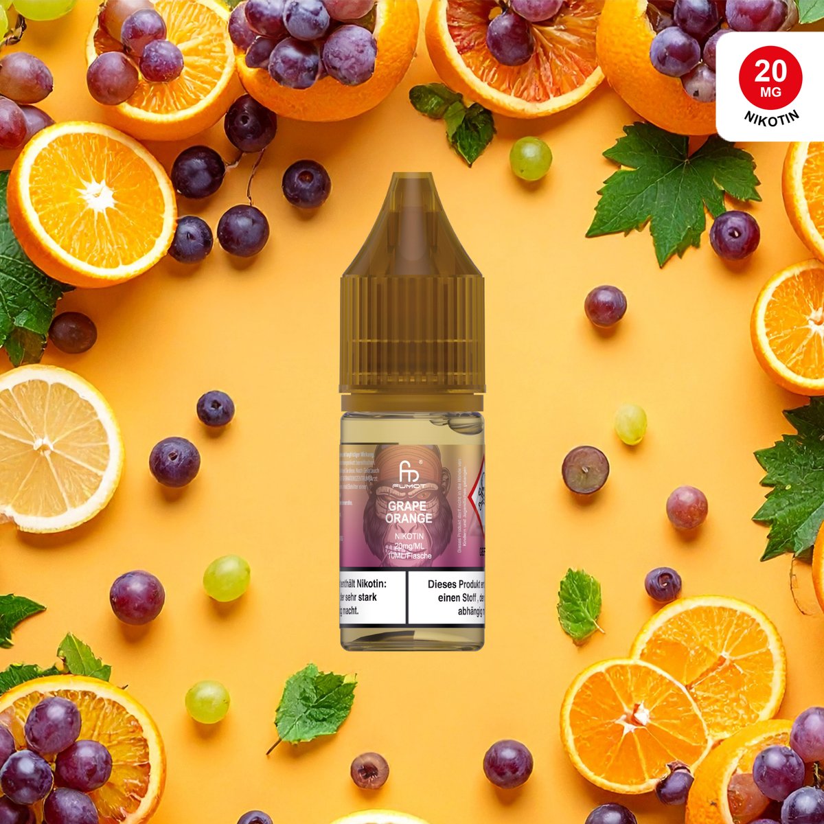 RandM - Tornado - Nikotinsalz-Liquid - 10ml - Grape Orange 20mg