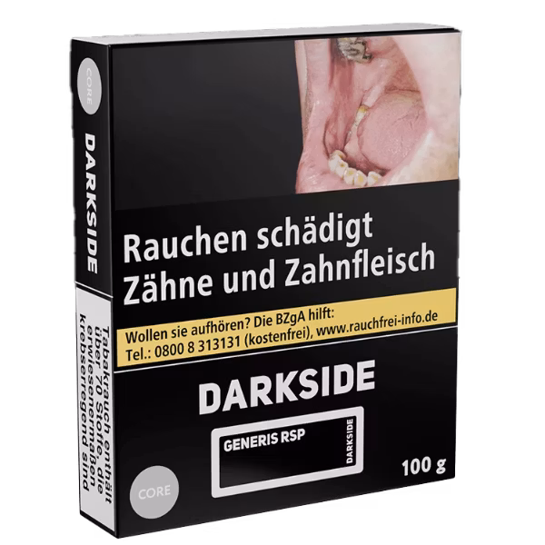 darkside-tobacco-generis-rasp-100g-tabak Darkside Tobacco - Generis Rasp - Core - 100g - TT