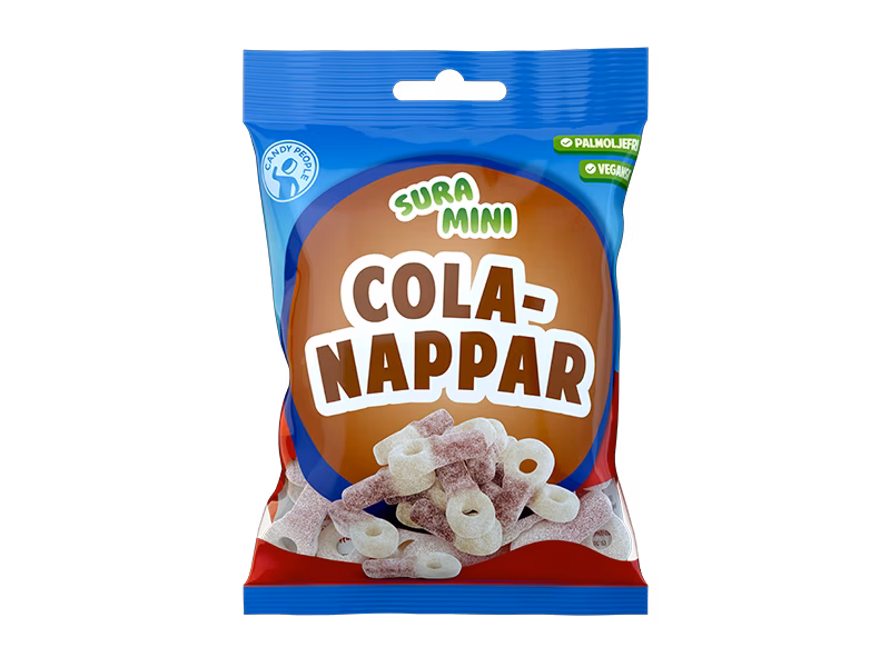 Candy People - Saure Mini Schnuller - Cola - 70g Candy People - Saure Mini Schnuller - Cola - 70g