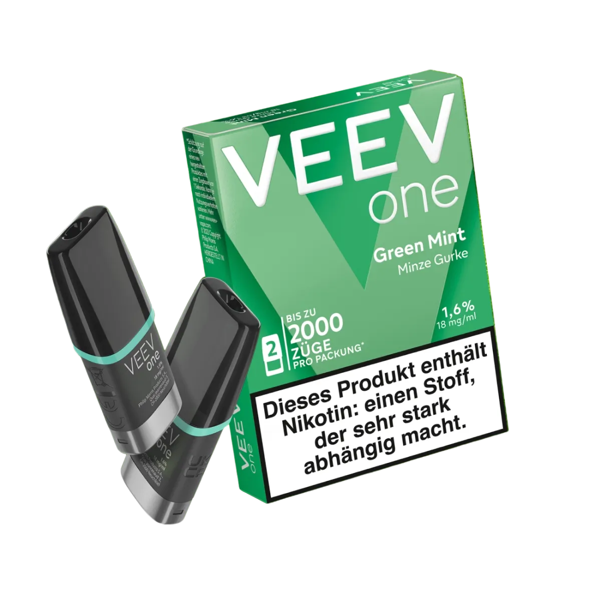 VEEV - ONE - Prefilled Pod - 2ml - Green Mint