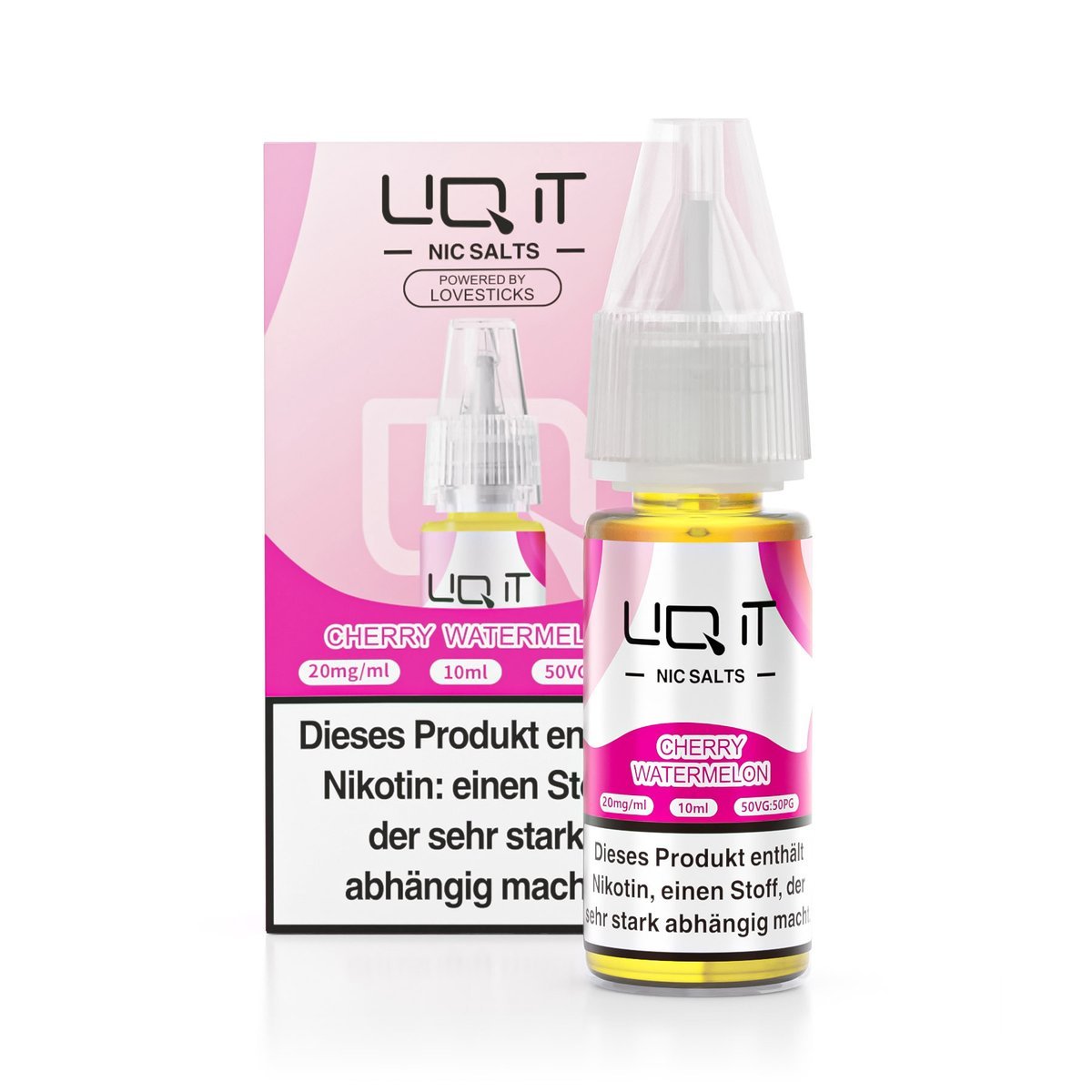 LIQ IT - Nikotinsalz-Liquid - 10ml - Cherry Watermelon - 20mg