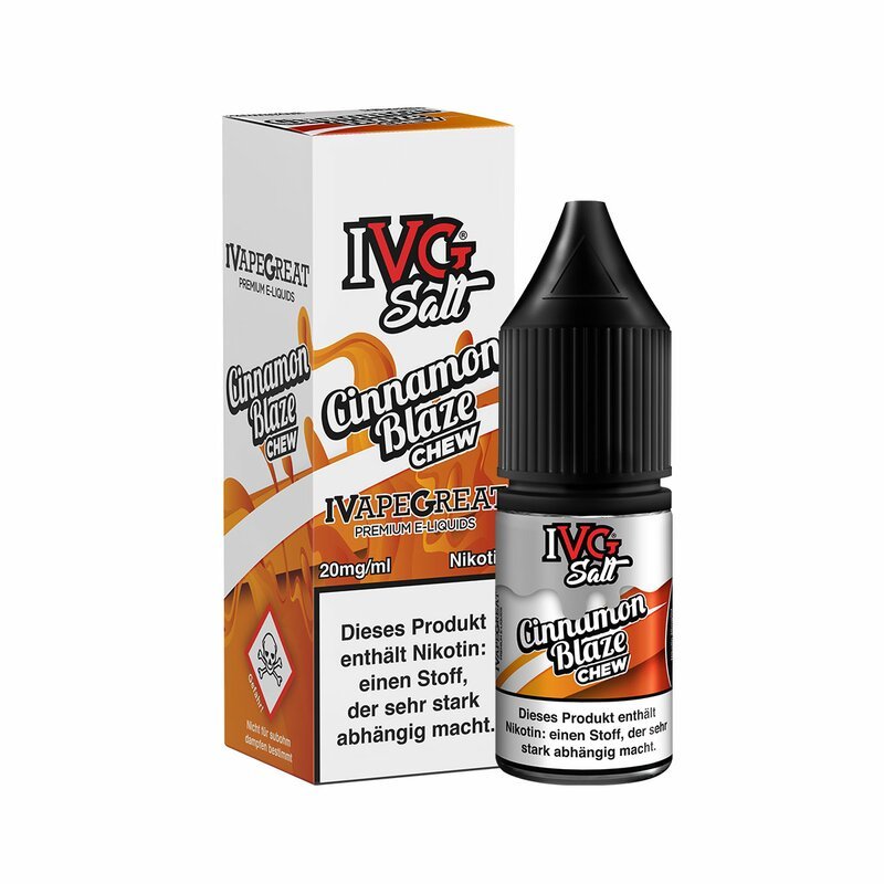 IVG - Salt - Nikotinsalz-Liquid - Cinnamon Blaze Chew - 20mg - 10ml