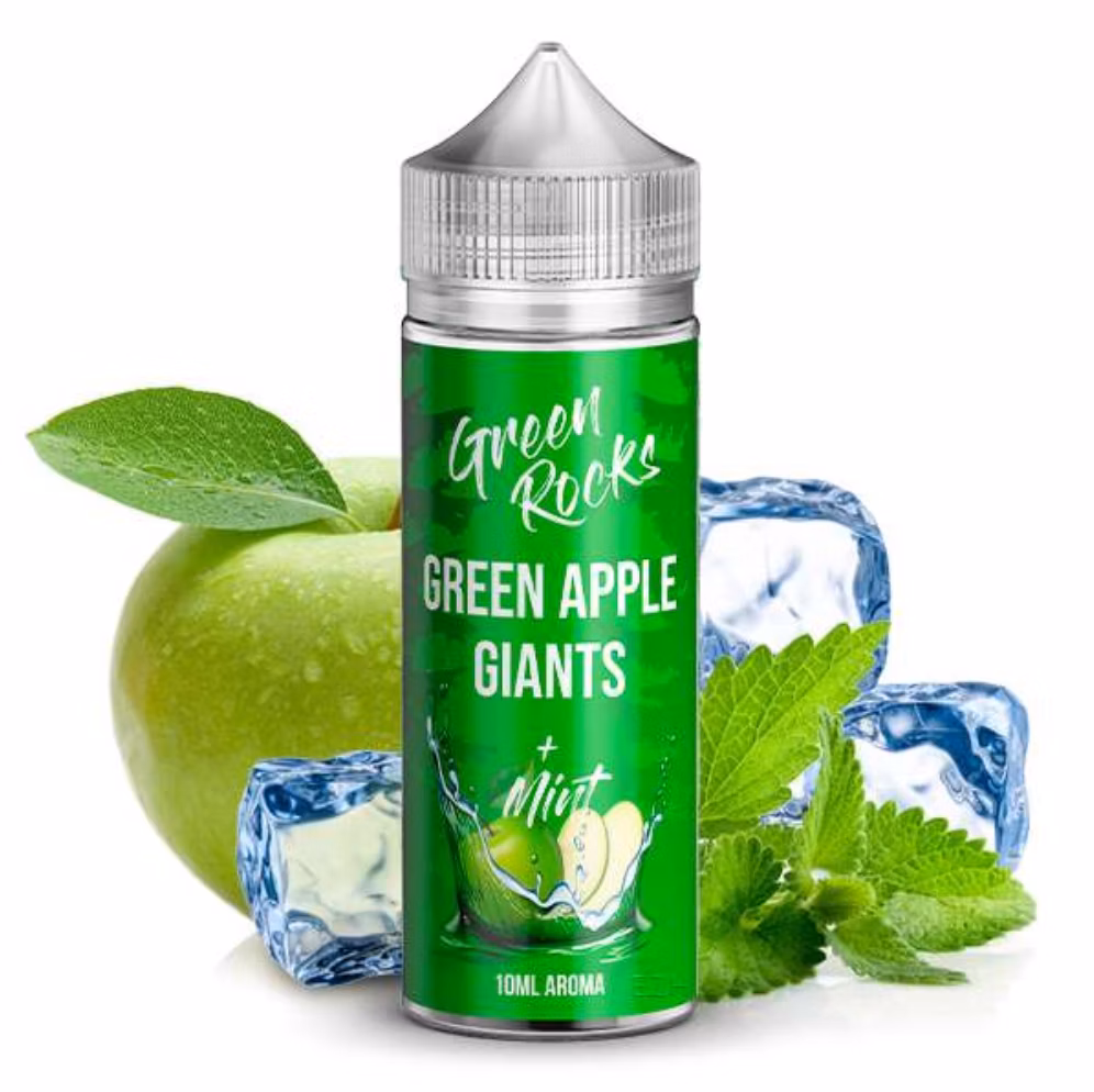 Green Rocks - Green Apple Giants - 10ml Aroma - Steuerware