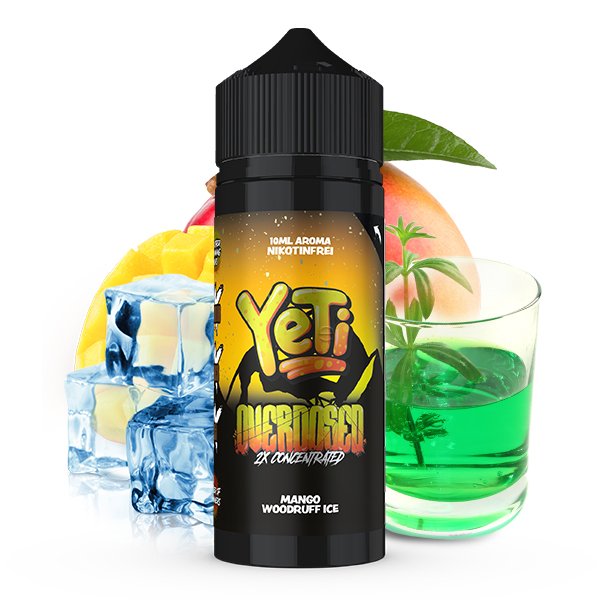 Yeti Overdosed - Mango Woodruff Ice - Aroma - 10ml Yeti Overdosed - Mango Woodruff Ice - Aroma - 10ml