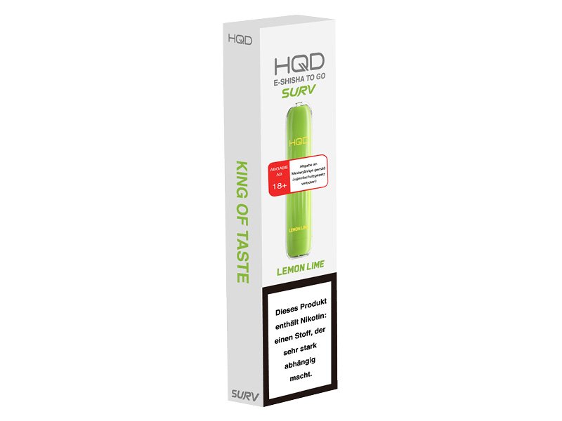 HQD - SURV - Einweg E-Zigarette - Lemon Lime - 20mg HQD - SURV - Einweg E-Zigarette - Lemon Lime - 20mg