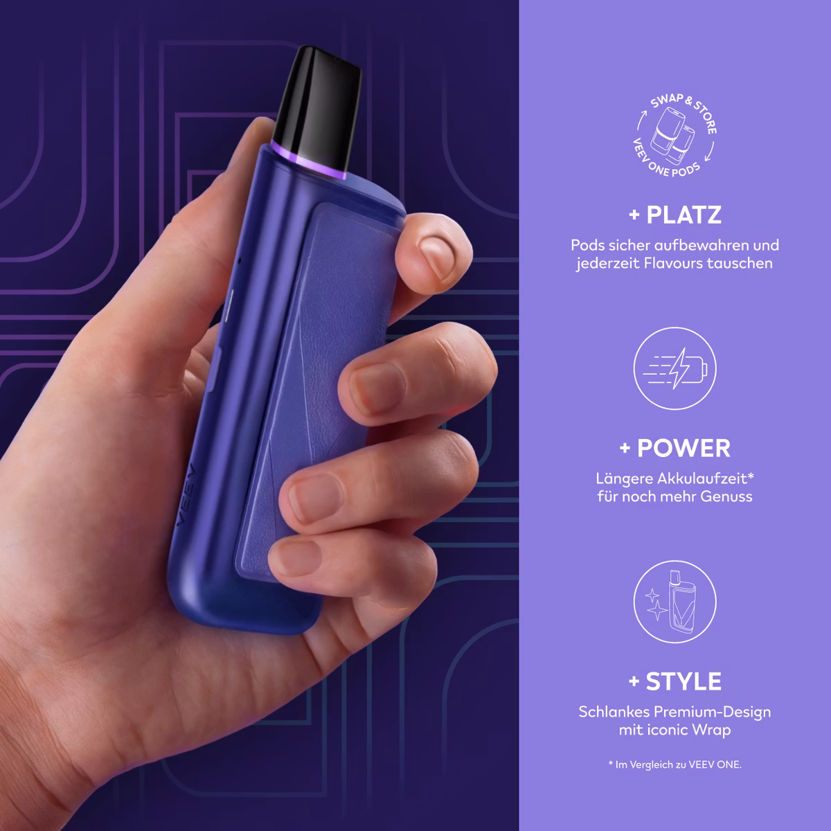 VEEV - One - Plus - Basisgerät - Starlight Purple VEEV - One - Plus - Basisgerät - Starlight Purple