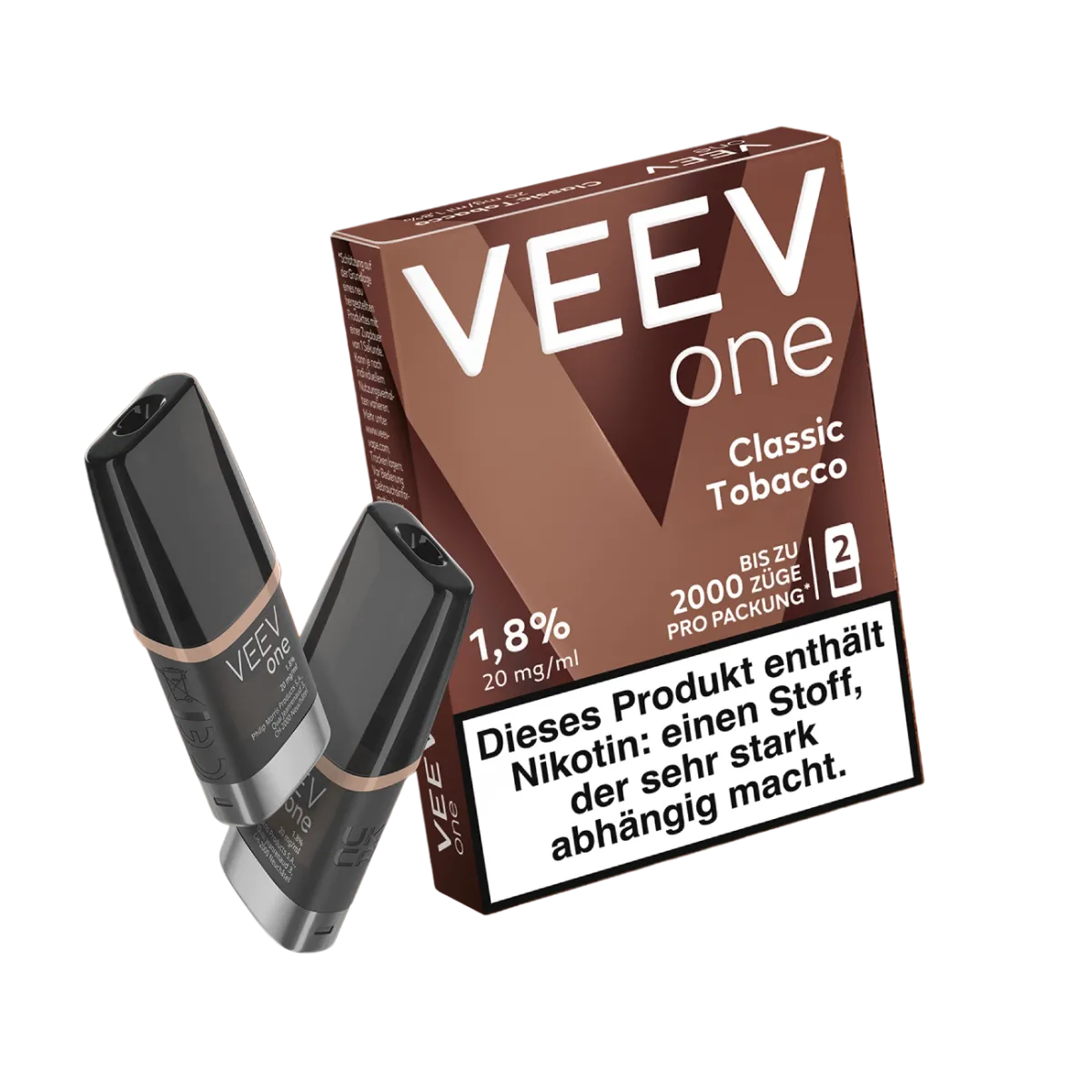 VEEV - ONE - Prefilled Pod - 2ml - Classic Tobacco