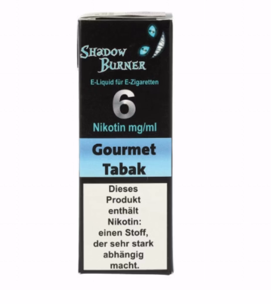 SHADOW BURNER - Gourmet Tabak - Liquid - 10ml / 6mg