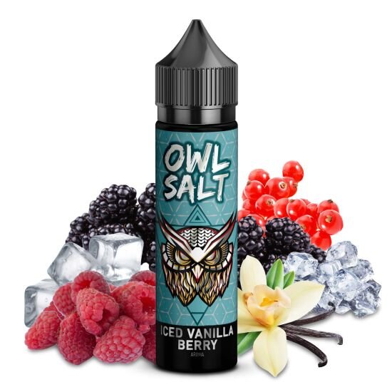 Owl Salt - Longfill Aroma - 10ml - Iced Vanilla Berry