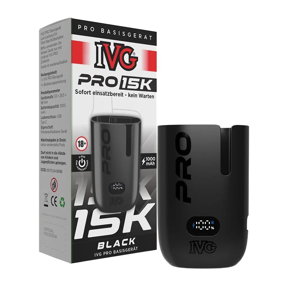 IVG - Pro 15K - Basisgerät - Black