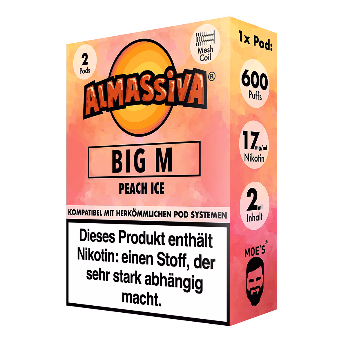 Al Massiva - Prefilled Pod - 2ml - 2er Pack - Big M