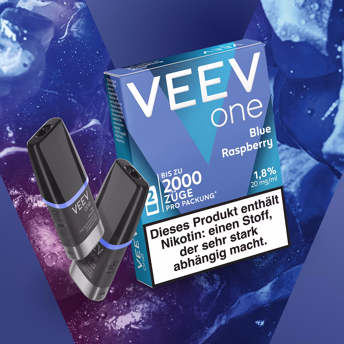 VEEV - ONE - Prefilled Pod - 2ml - Blue Raspberry