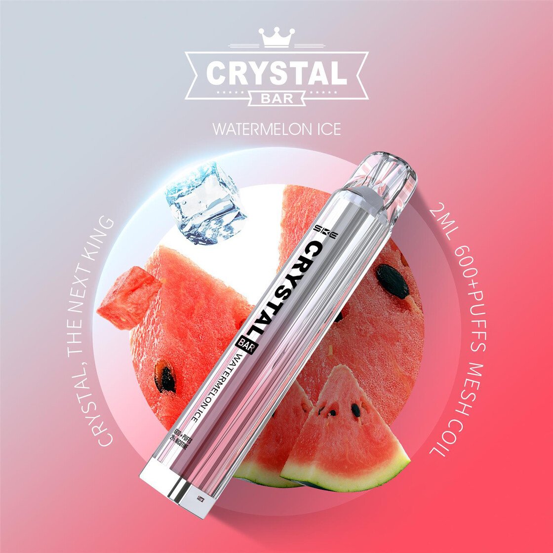 Crystal Bar - Einweg E-Zigarette - Watermelon Ice