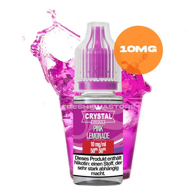 SKE - Crystal Liquid - Pink Lemonade - Nikotinsalz Liquid - 10ml - 10mg