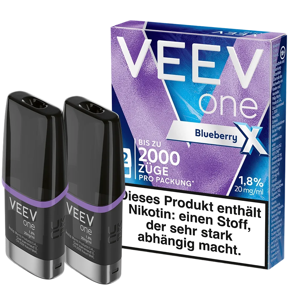 VEEV - ONE - XTRA - Prefilled Pods - 2ml - 20mg - Blueberry