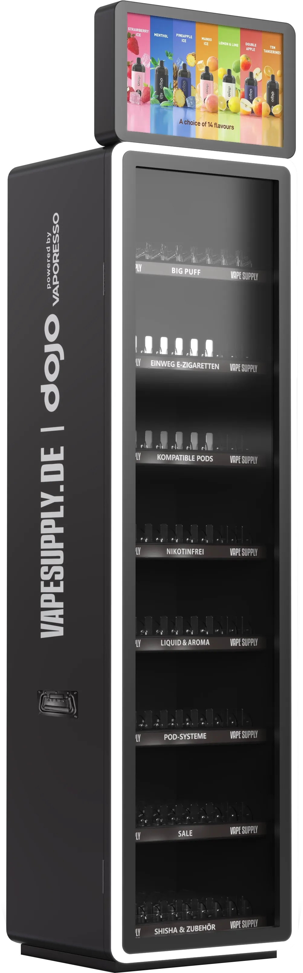 Vape Supply x Dojo - Verkaufsvitrine - S
