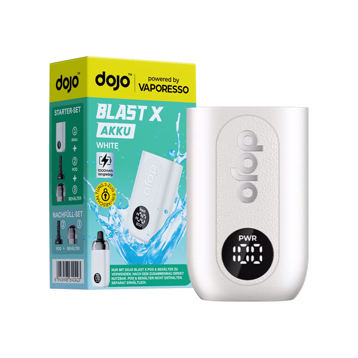 Vaporesso - Dojo Blast X - Basisgerät - White