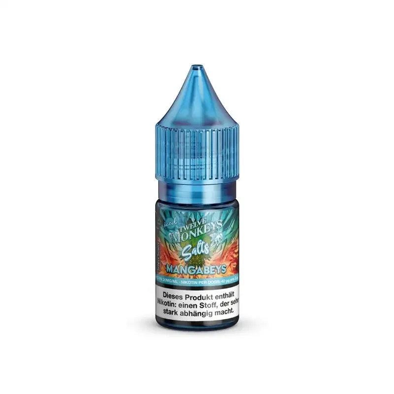 Twelve Monkeys Nikotinsalz-Liquid Iced Mangabeys 10ml 20mg Twelve Monkeys Nikotinsalz-Liquid Iced Mangabeys 10ml 20mg
