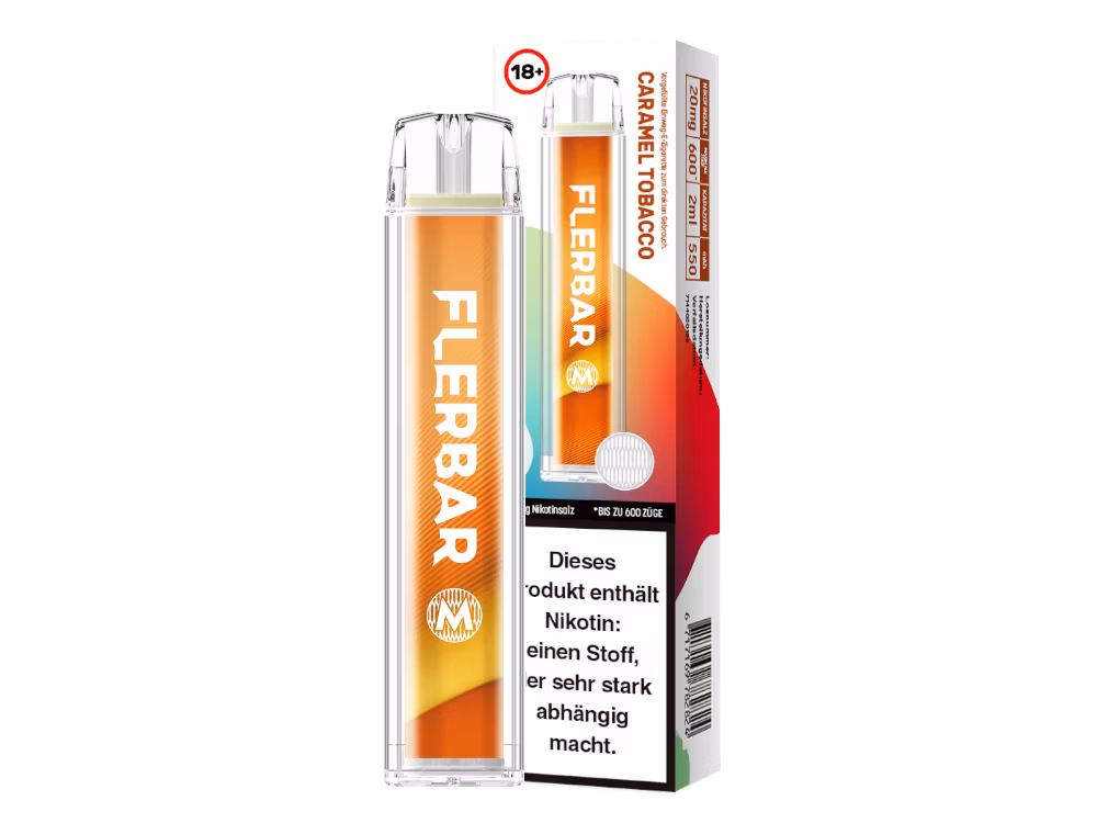 Flerbar - Einweg E-Zigarette - CP - Caramel Tobacco