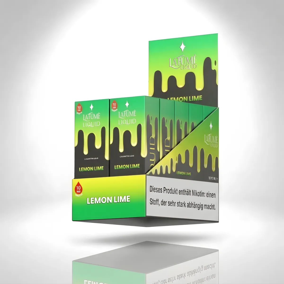 La Fume - Nikotinsalz-Liquid - Lemon Lime - 10ml - 10mg La Fume - Nikotinsalz-Liquid - Lemon Lime - 10ml - 10mg
