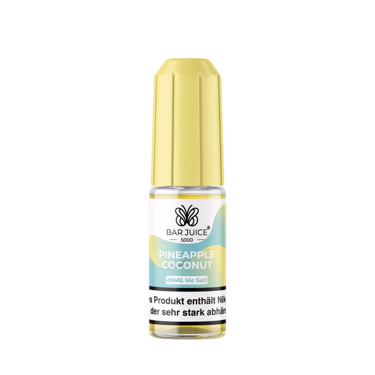 Bar Juice - 5000 - Pineapple Coconut | Inhalt : 10ml | Nikotinsalz-Stärke : 20mg | Paketgröße : 1er Packung