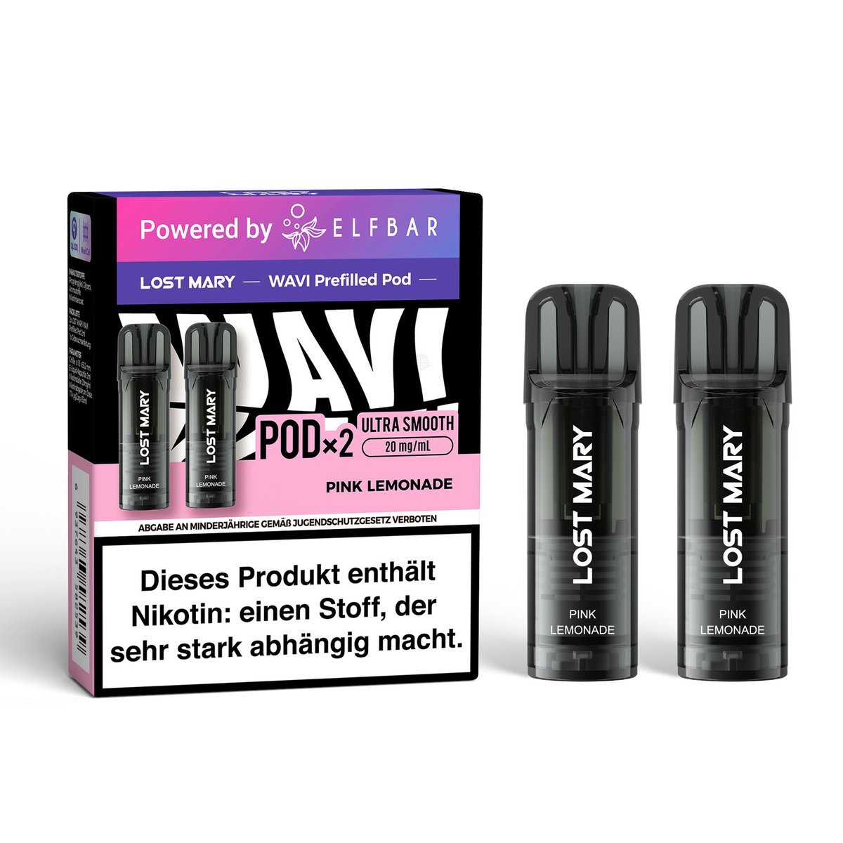 Lost Mary - Wavi - Prefilled Pods - Pink Lemonade - 20mg