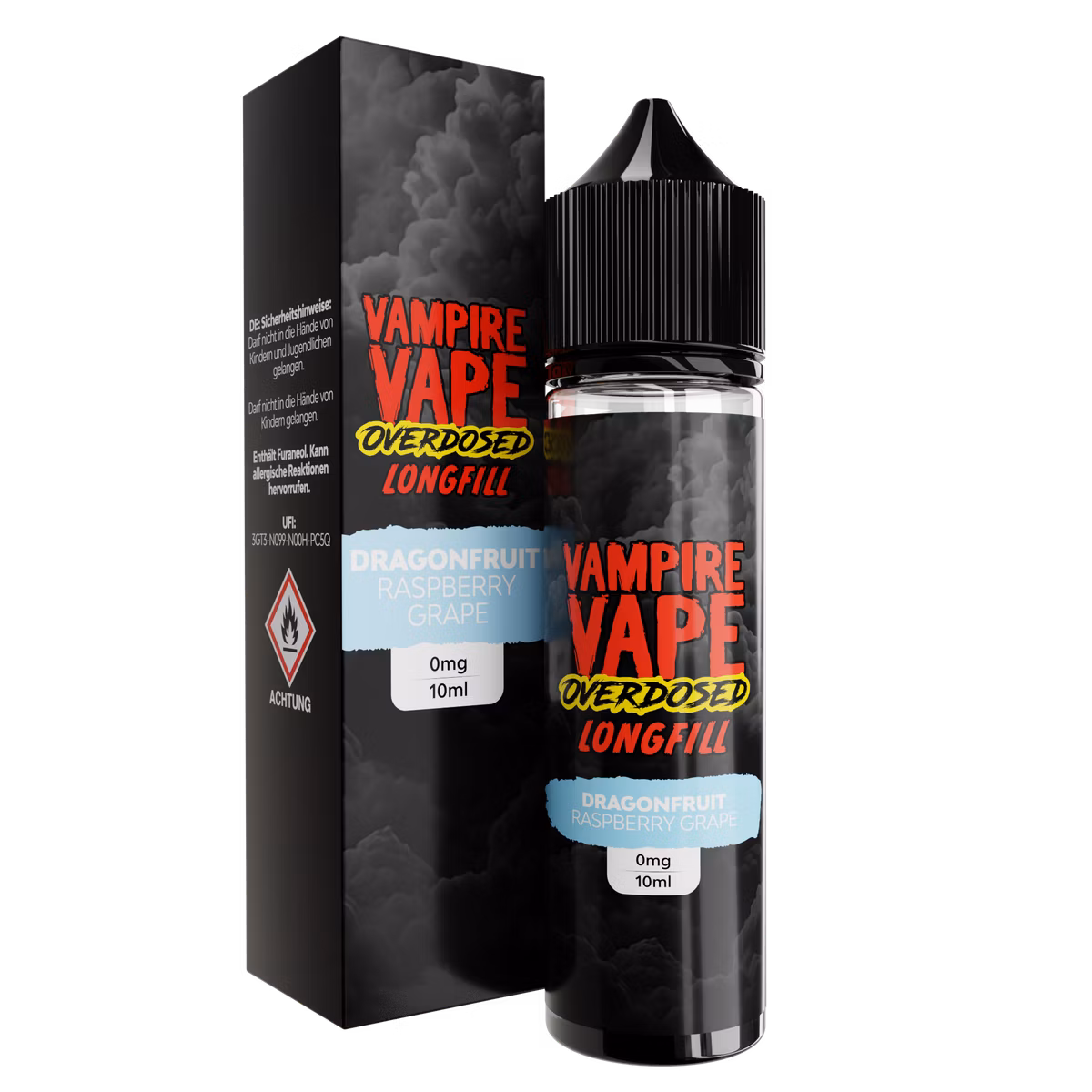 Vampire Vape - Overdosed - Dragonfruit Raspberry Grape - Aroma - 10ml