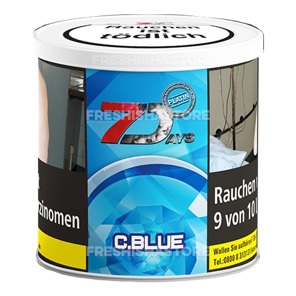 7Days - Platin - C.Blue - 200g
