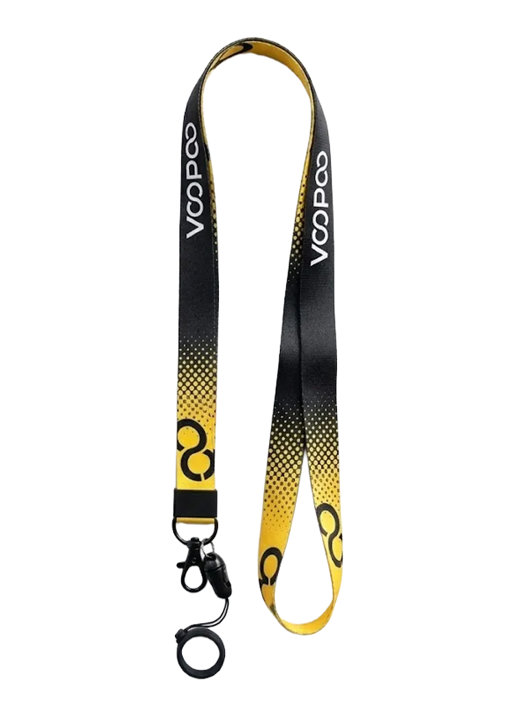 Voopoo Lanyard - Schwarz Gelb Voopoo Lanyard - Schwarz Gelb