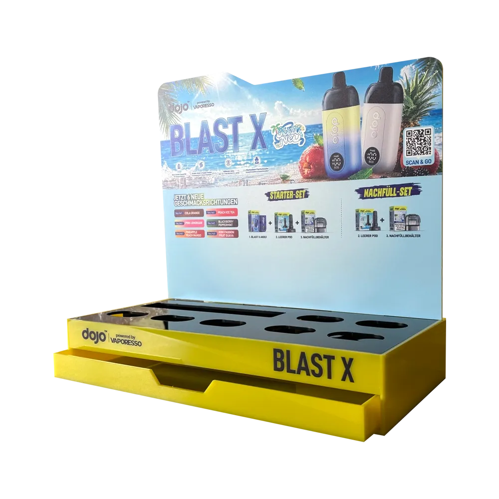 Vaporesso - Dojo Blast X - Teststation Acryl - Summer Edition - 2-teilig