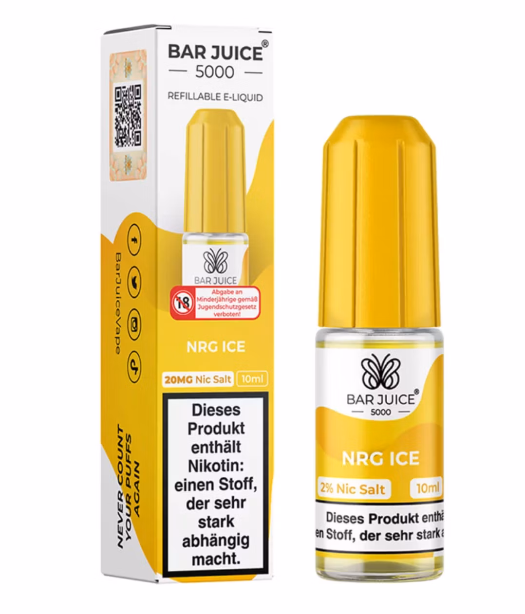 Bar Juice 5000 - NRG Ice - 10ml - 20mg