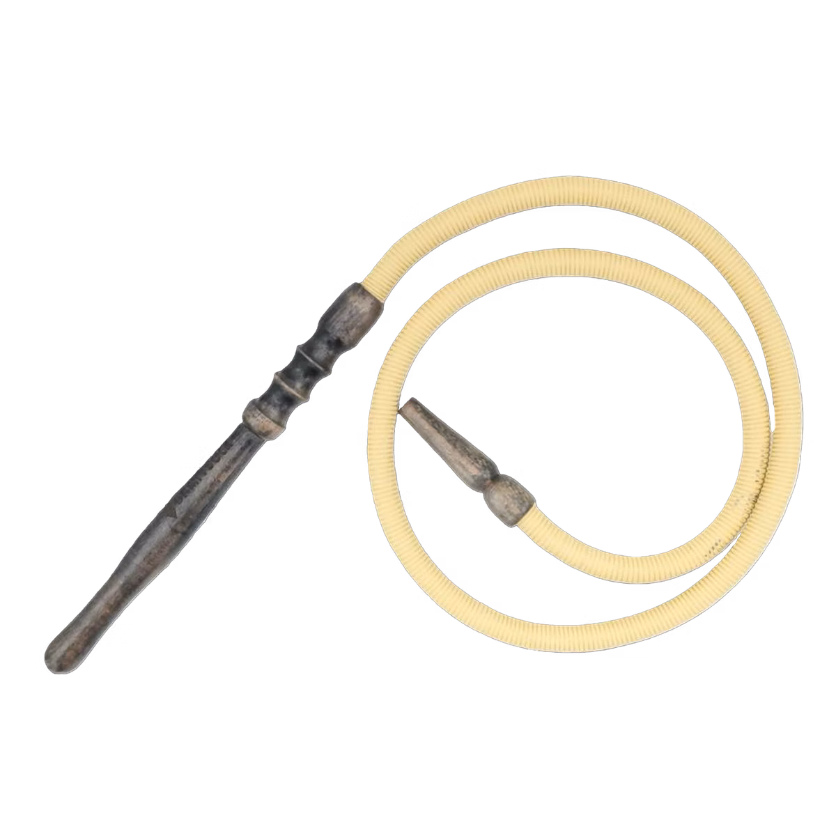 Dampfbock - Veganer Lederschlauch Flow - Metall Grau