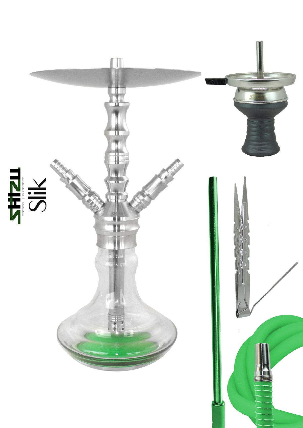 Shizu Shisha - Slik L911 - Green