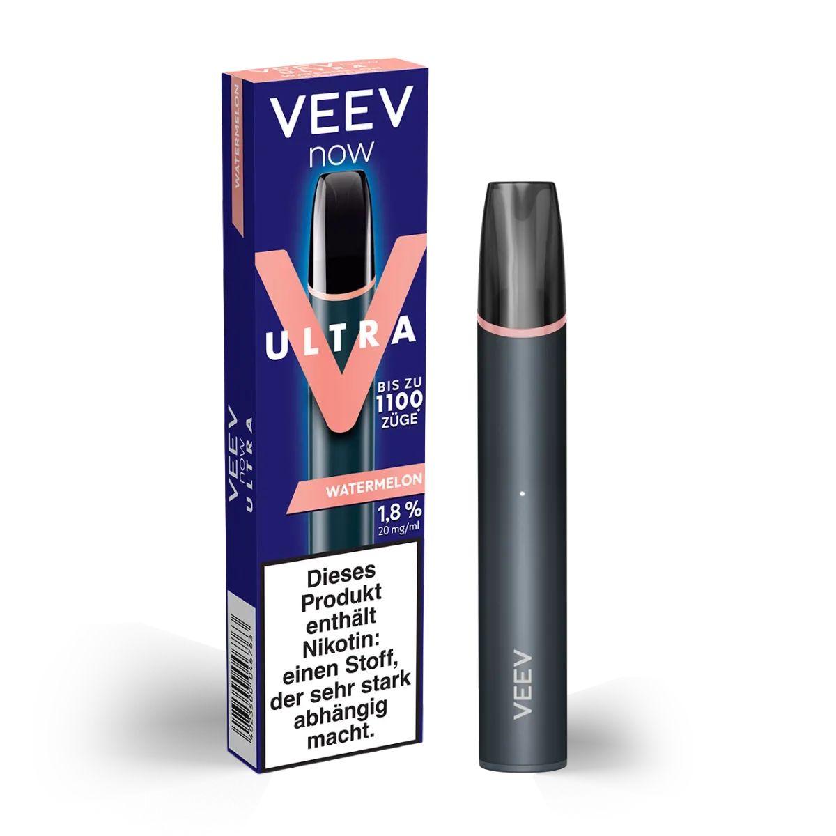 VEEV - NOW ULTRA - Einweg E-Zigarette - 20mg - Watermelon