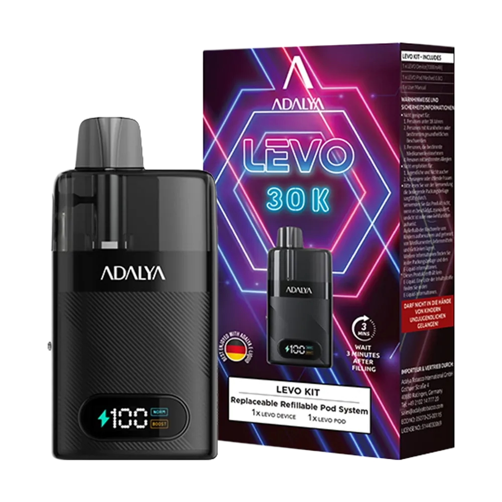 Adalya - Levo Open - Pod Kit - Black