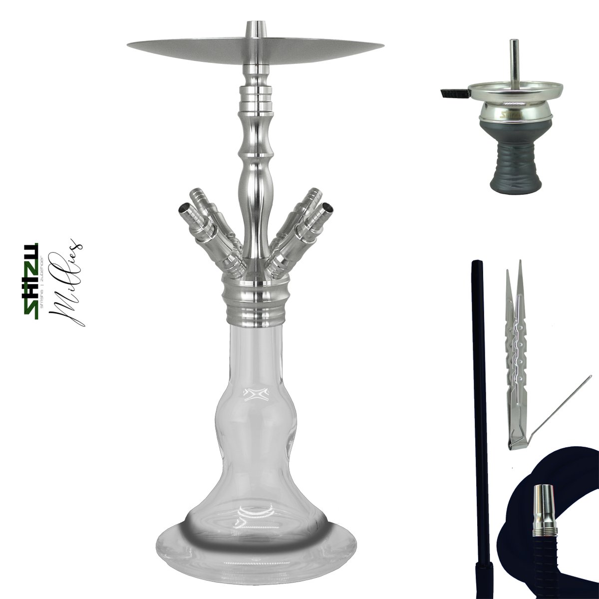 Shizu Shisha - Millies L912 - Black