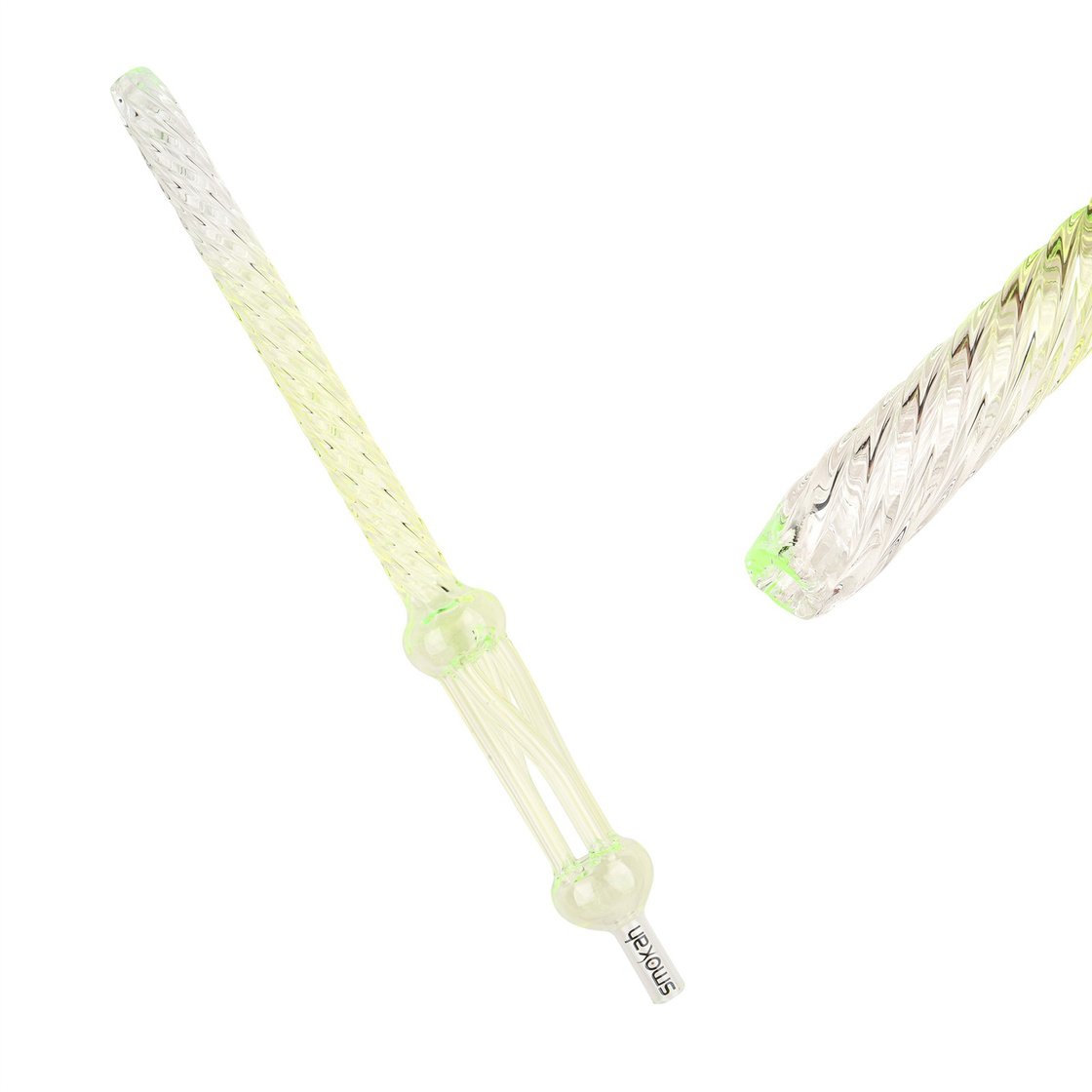 Smokah - Glasmundstück Curly - Grün